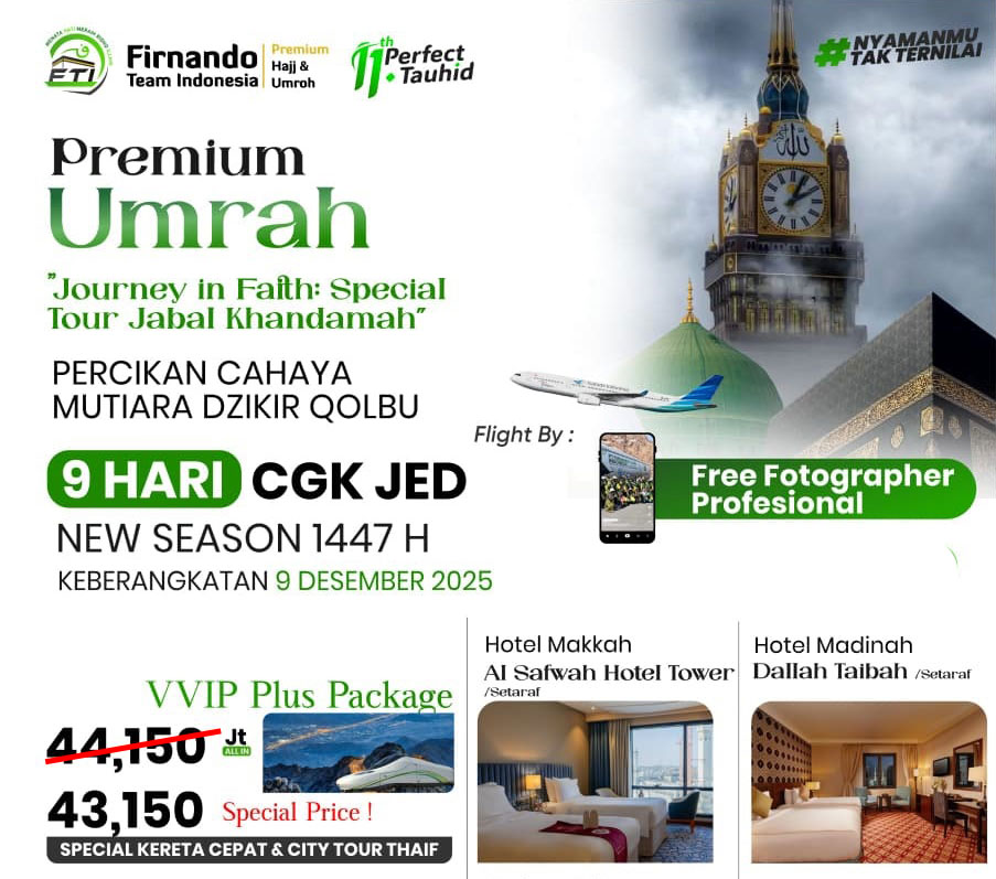 Banner Paket Umroh Reguler Fitrah Tour